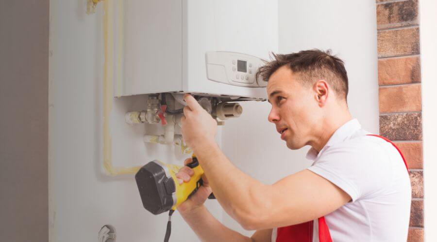 Local tankless water heater installation in Keene, NH